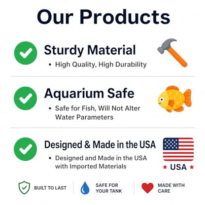 Aquarium Underground Tunnel Cave Natural Curve | Viewing Fish & Shrimp Under Gravel Tunnel | Fish Tank Decor Decoration Hideout Perfect for Corydora Catfish, Kuhli Loach, Pleco