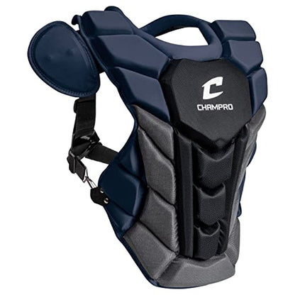 Champro Optimus Pro Plus Chest Protector - color: Navy, size: Adult (16.5")