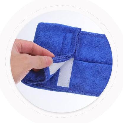 ULTECHNOVO Sports Sweat Towel with Hook and Loop Fast Dry Microfiber Gym Towel for Yoga Fitness Outdoor Sports in Royal Blue Portable for Travel and Workout