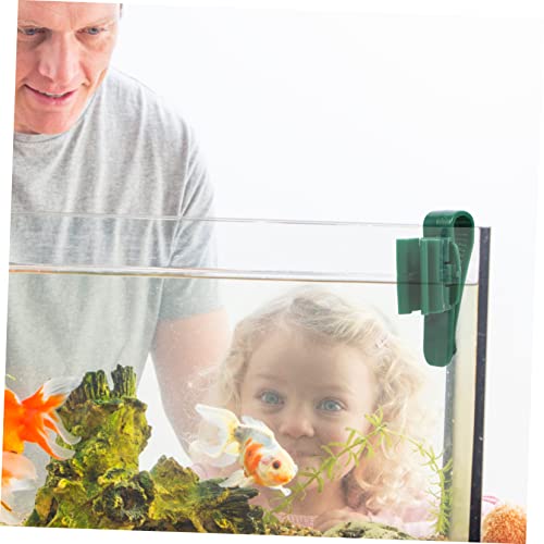 BESPORTBLE 8pcs Fish Tank Clips Aquarium Hose Holder for Changes Firmly Secures Inlet Outlet Simple Installation Saving Water Management
