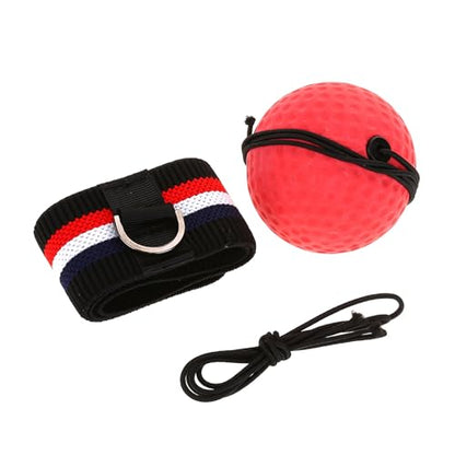 Dioche Boxing Reflex Balls with Adjustable Headband, Multi-Functional Foot Kick Target Speed Punching Pad for Speed and Hand Eye Coordination Training, Boxing