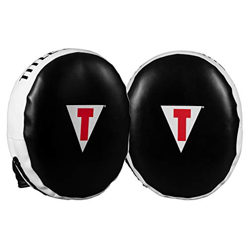 TITLE Boxing Zero-Impact 2.0 Muay Thai Pads - MMA, Kickboxing Equipment, Punching Pads, Focus Mitts - Black