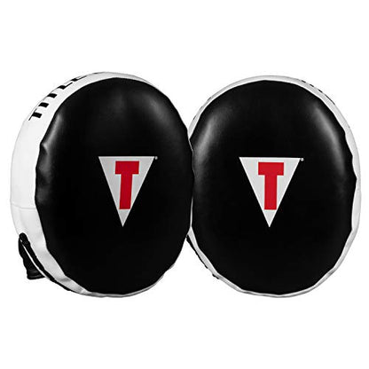TITLE Boxing Zero-Impact 2.0 Muay Thai Pads - MMA, Kickboxing Equipment, Punching Pads, Focus Mitts - Black