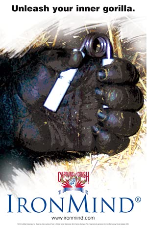 IronMind Captains of Crush Gripper | The Gold Standard of Grippers, Made in the USA - size: 6. No. 1.5 (167.5 lb)