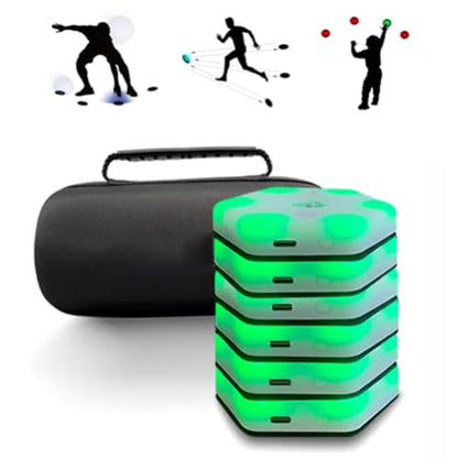 Reaction Training Light,6 Light Sports Speed Agility Response Equipment,Tools to Enhance Reaction Speed and Agility, for Basketball, Boxing