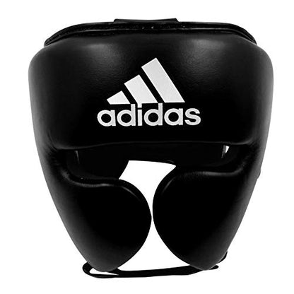 adidas Adistar Pro Boxing Headguard - for Men, Women, Unisex - color: BLACK/GOLD, size: Small