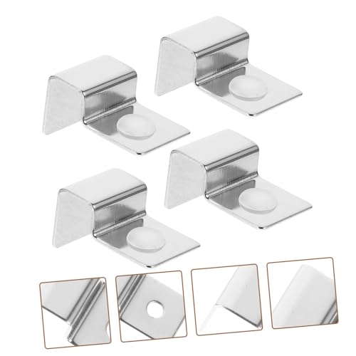Quick Assembly Aquarium Clips Fish Tank Glass Cover Bracket Stainless Steel Support Holders 10mm for Easy Water Change
