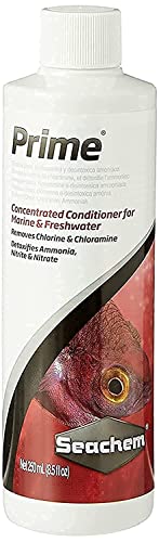 Seachem Prime 250ml - size: 250 mL, style: Conditioner