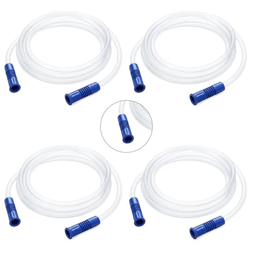 4 PCS 71" Extended Suction Connection Tube, Flexible & Durable Suction Tubing for Various Devices, High-Pressure Resistant Extended Connection Tube