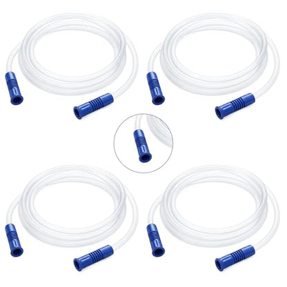 4 PCS 71" Extended Suction Connection Tube, Flexible & Durable Suction Tubing for Various Devices, High-Pressure Resistant Extended Connection Tube