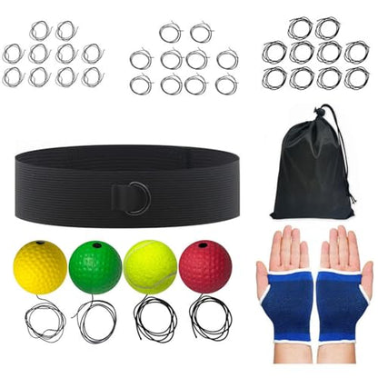 Boxing Reflex Ball Punching Speed Equipment - color: four goals 1