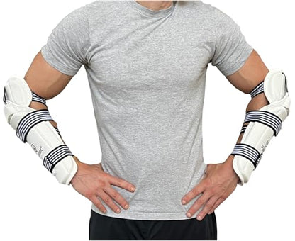 Sedroc Taekwondo Forearm and Elbow Guard Arm Pads - size: Medium