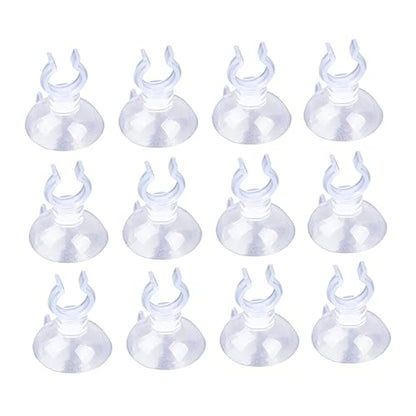 20pcs Fish Tank Hose Holders for Aquariums Easy to Install Underwater Clamp Accessories