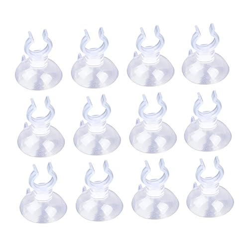 20pcs Fish Tank Hose Holders for Aquariums Easy to Install Underwater Clamp Accessories