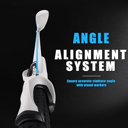CHAMPKEY Professional Golf Grip Trainer - Perfect Golf Training Aid for Proper Hand Positioning and Grip - Suitable for Standard Size Golf Grip