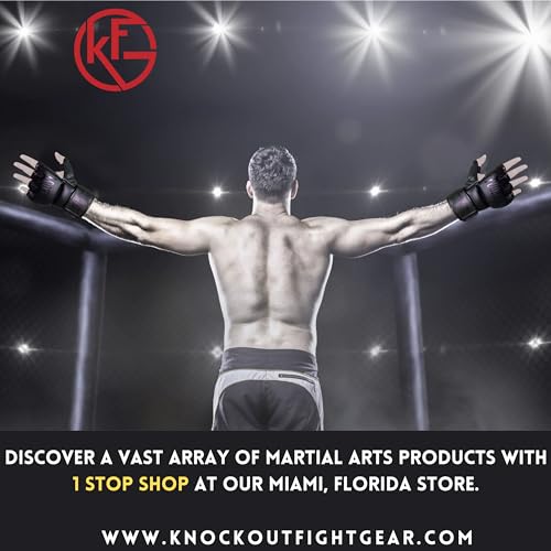 Grappling UFC MMA Gloves for Men Women, Training & Sparring, Martial Arts Punching Bag Gloves with Open Palms Kickboxing Gloves, Muay Thai, MMA - size: X-Large