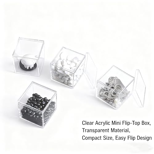 Acrylic Box Acrylic Square Cube Clear Display Boxes Boxes with Lids for Weddings Party Favors Jewelry Storage Box - size: 2.4 x 2.4 x 2.4 Inch