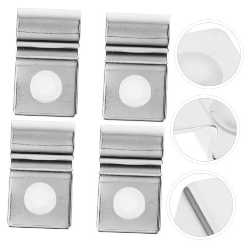Quick Assembly Aquarium Clips Fish Tank Glass Cover Bracket Stainless Steel Support Holders 10mm for Easy Water Change