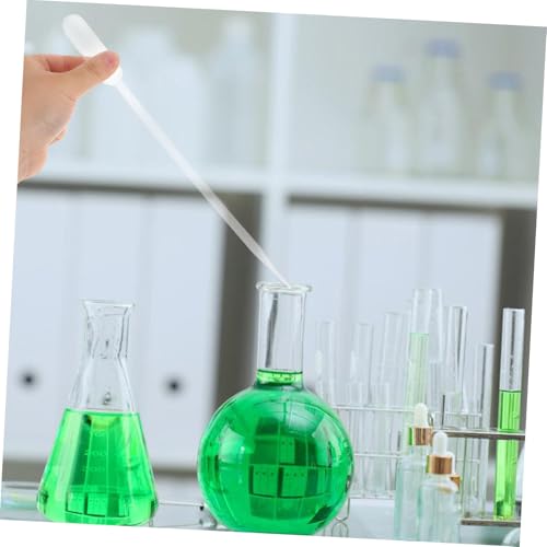ABOOFAN 100pcs Water Droppers Portable Pipettes Droppers Plastic Pipettes for Liquid Accurate Suction for Aquariums Crafts