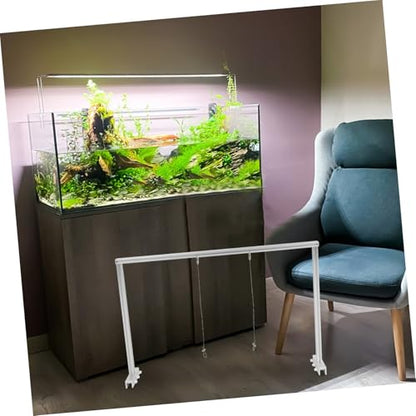 Aquarium Light Bracket Sturdy Metal Stand Easy to Install for Large Fish Tanks