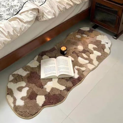 Moss Forest Bathroom Rug, Cute Cozy Green Plant Tufted Mat, Ultra Soft Microfiber, TPR Holder Backing, Absorbent Machine Washable, for Sink Bar, Shower and Bedroom, 19.7" x 31.5", Fall - color: Fall