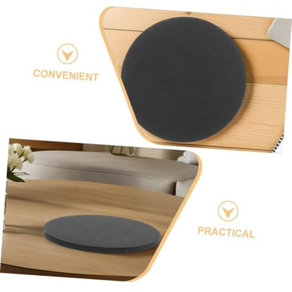 MERRYHAPY Round Cushion Pad for Fish Tank Non Slip Base Reduces Vibration Enhances Stability for Aquariums Micro Landscapes