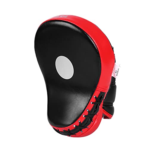 Wesing Curved Hand Target Punch Mitts Curved Focus Pad Kickboxing MMA Muay Thai Fighting Pad Hand Pad Speed Training