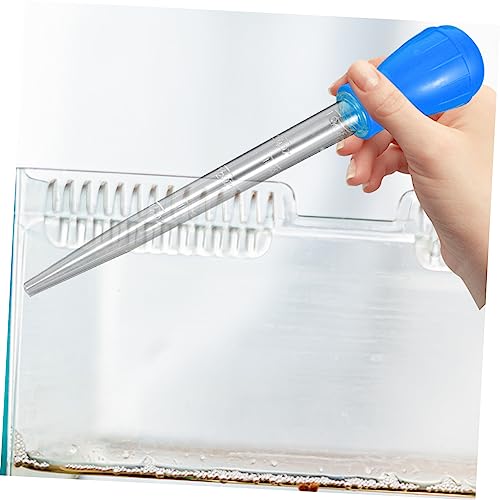 2pcs Fish Tank Siphon Pump Extension Tubes for Gravel Cleaning and Water Change Handheld Fish Tank Vacuum Cleaner Easy to Use Aquarium Accessory