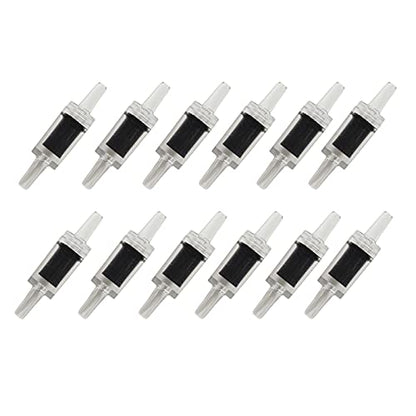 100 Feet 3/16 Inch Standard Aquarium Silicone Airline Tubing with Check Valves, Suction Cups and Connectors for Fish Tank, Hydroponics