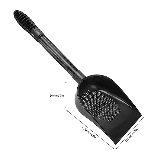 Aquarium Sand Shovel, Aquarium Gravel Strainer Shovel, Detachable Lengthened Multifunctional Safety Design, PVC Material, for Cleaning Pet Feces Litter in Fish Tank, with 3 Extensi