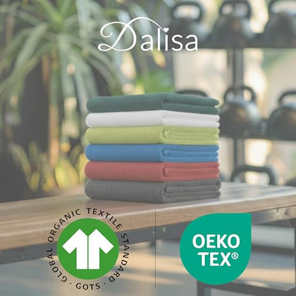 Dalisa Bench Hood Gym Towel, 100% Turkish Cotton, Non-Slip, Red - color: Red