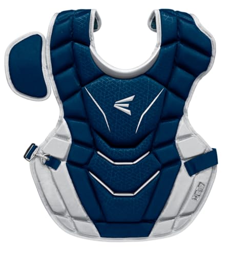 Easton Gametime Intermediate Catcher Chest Protector - color: Navy / Grey, size: Adult | Ages 15 & Up