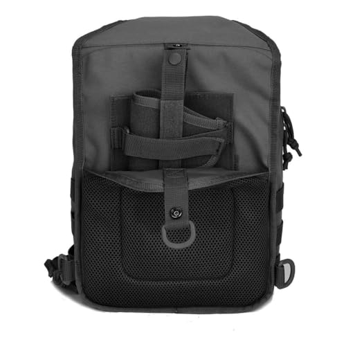 REEBOW GEAR Tactical Sling Bag Single Shoulder Every Day Carry Backpack - color: Style 07 Black