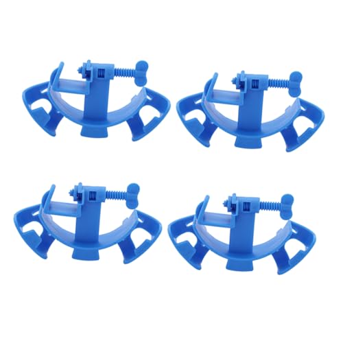 4pcs Fish Tank Water Pipe Fixing Clips Multifunctional Holders for Aquarium Inlet Outlet Easy Installation Strong Compatibility Space-saving Design