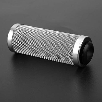 Aquarium Filter Guard, Stainless Steel Fish Shrimp Mesh Net Filter Case Cover Guard Stainless Steel Shrimp Cylinder Cover for Fish Tank Accessories(L 6mm)