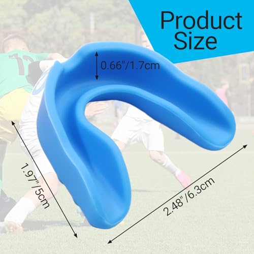 10 Pack Sports Mouth Guards, Gel-Fit, Universal, 10 Colors - color: Multicolor