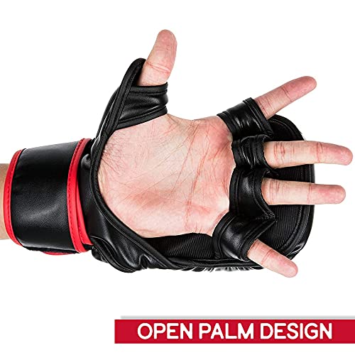 UFC 8oz MMA Sparring Gloves - color: Black, size: Large-X-Large