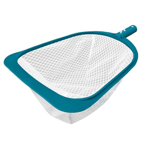 Pool Spa Leaf Skimmer Net - Ultra Fine Mesh Diamond Netting with 5" Deep Bag for Above Ground Pools, Ponds, Hot Tubs, Spas and Fountains Removing Leaves & Debris(No Pole) - size: Pool skimmer no pole