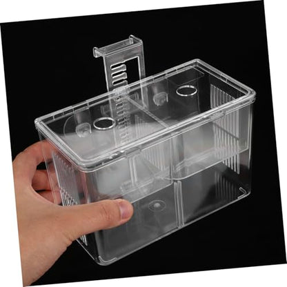 Happyyami Fish Breeding Box Cup Aquarium Divider for Fish Incubation and Acclimation and Enhancing Survival Rates