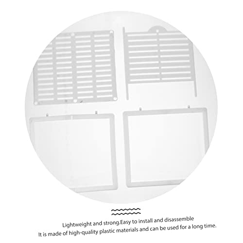 Happyyami 2Pcs Fish Hatchery Tank Breeding Net Easy Install Aquarium Isolation Box for Guppy Betta Fry Convenient Fish Incubator with Suction Cups for Efficient Spawning