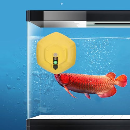 Portable Floating Aerator – Rechargeable Oxygen Pump with IPX7 Waterproof, Electric Air Pump for Live Bait Buckets & Fish Tanks (5-30 Gallons), Quiet Operation
