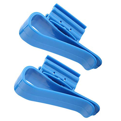 Adjustable Fish Tank Mounting Clamp/Holder, Water Pipe Clamp, Plastic Hose Holder, 2 Pack