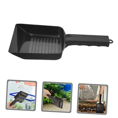 Mikikit 2pcs Aquarium Sand Cleaning Shovel for Fish Tank Maintenance Multi-Functional Lizard Feces Scoop for Gardens Pools Aquariums Lightweight User-Friendly Tool for Cleaning