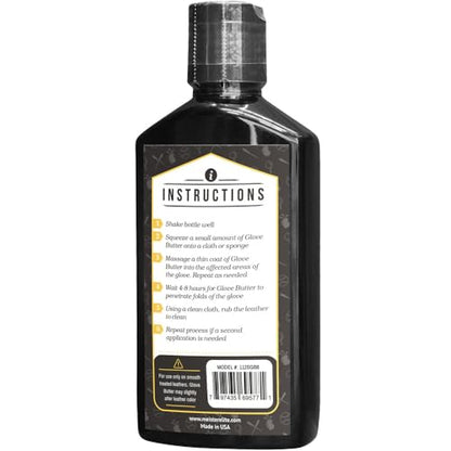Meister Glove Butter - Golf, Baseball & Leather Glove Rejuvenator (6 oz) | Restores & conditions dry leather gloves by replenishing natural oils. Makes leather gloves soft and supple again