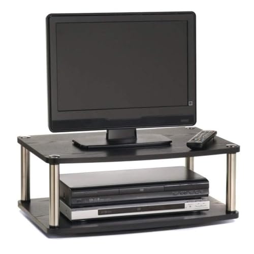 Convenience Concepts Designs2Go 26 inch Double Tier Swivel Riser, Black