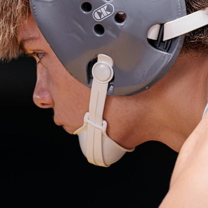 Cliff Keen Universal Chin Cup Strap for Wrestling Headgear - color: White