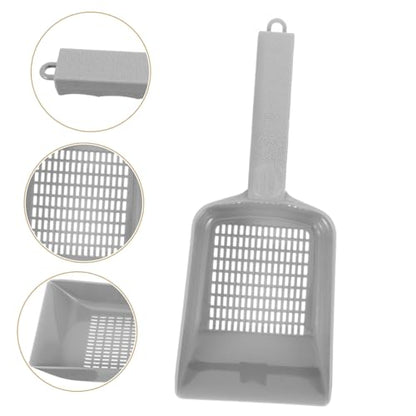 Multifunctional Aquarium Sand Shovel for Fish Tank Sediment Removal Rust-Resistant Bottom Scoop with Thickened Body Compact Design for Easy Cleaning and Storage