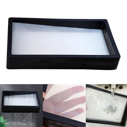 Aquarium Media Pad Fish Tank Easy Installation Sturdy High Density Filtration Net Replace for Trutle Sumps, 29.5x19.5x4cm - size: 29.5x19.5x4cm