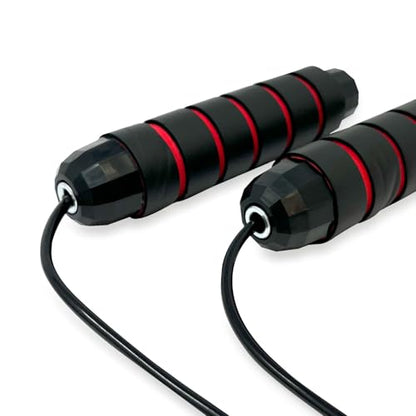 Tapout Weighted Jump Rope - Adjustable Length for Full-Body Workout