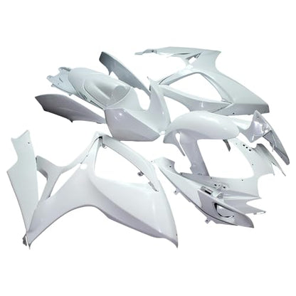 Unpainted Injection Mold Fairing Kit Fit for Suzuki 06 07 GSXR600 GSXR750 K6 2006 2007 ABS Plastics Bodywork Body Kits - size: Style 32